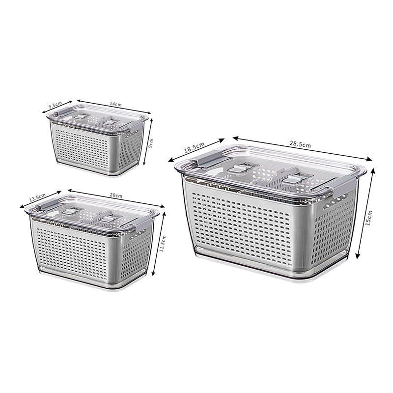 Fruit washing basket