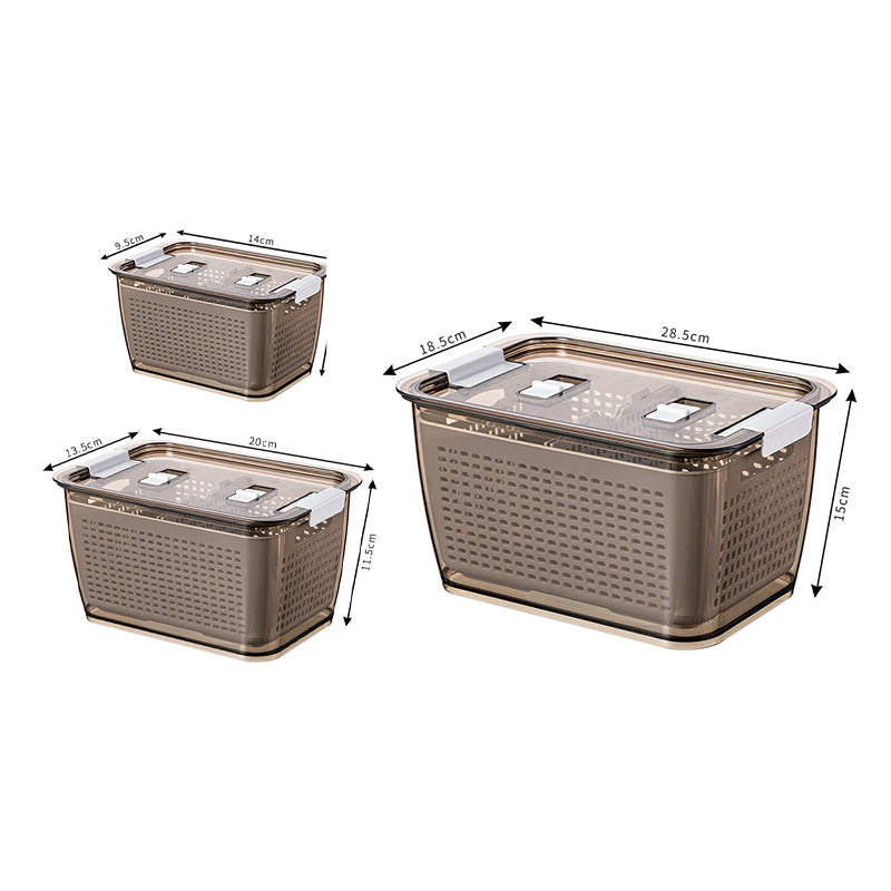 Fruit washing basket