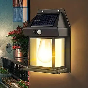 Solar Lemp Night Wireless Light  (Multicolor)