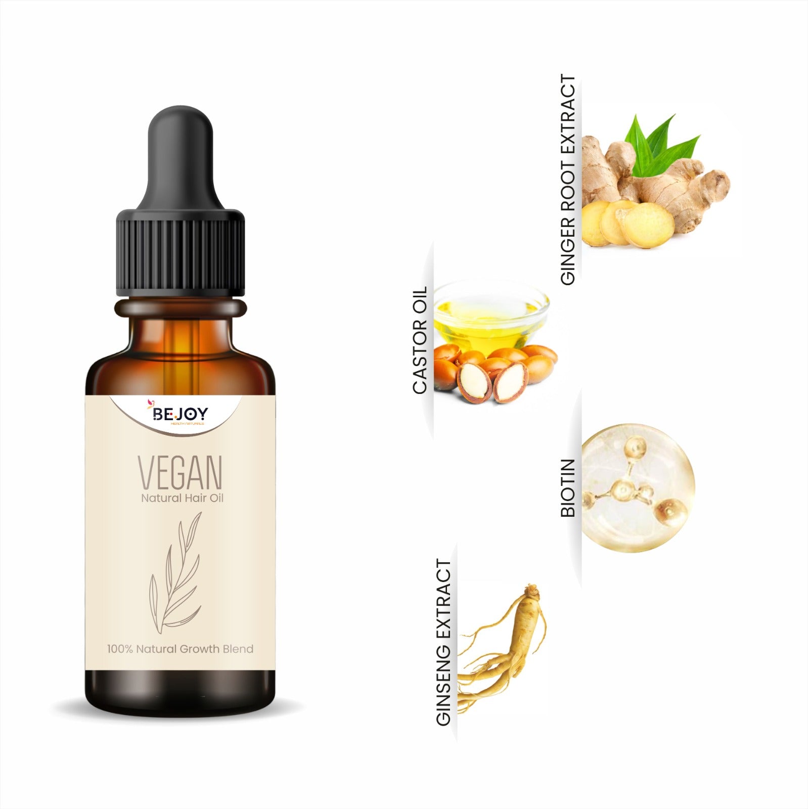 Vegan Natural Hair Oil