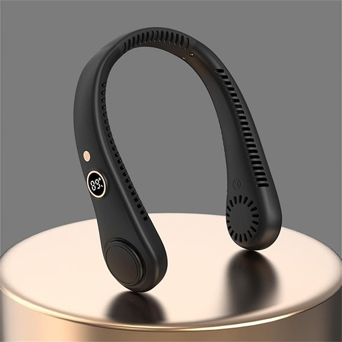 Neckband Portable Air Conditioning Neck Cooler Cooling Ventilator Summer Rechargeable USB Mini Bladeless Fan