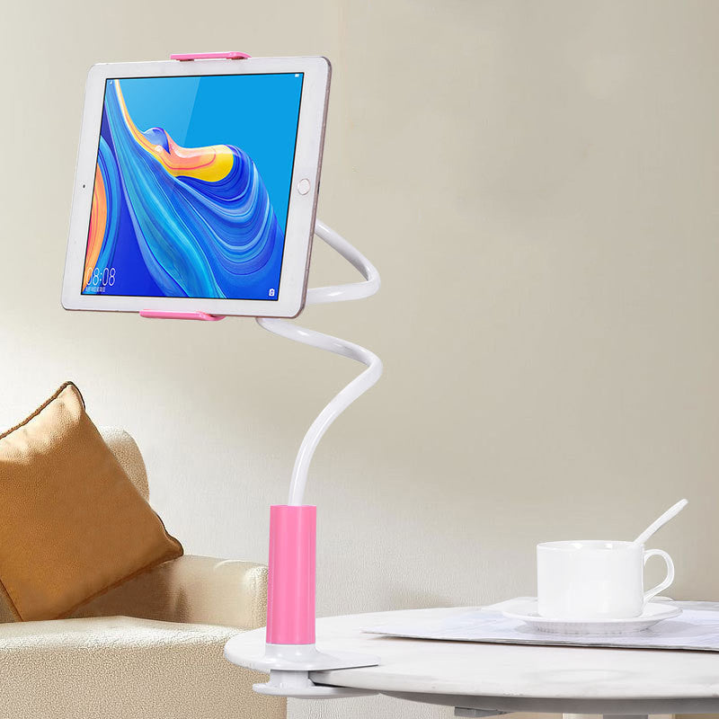 Experience true hands-free comfort with our 360° Adjustable Lazy Mobile Phone & Tablet Stand – the perfect flexible mount for watching videos, attending calls, studying, cooking, gaming or relaxing anywhere.