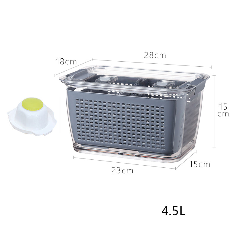 Fruit washing basket