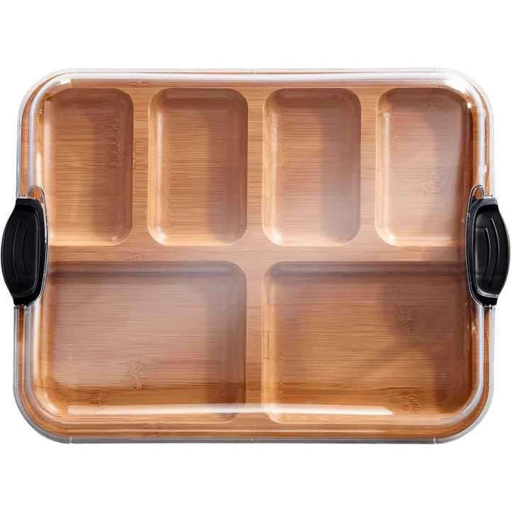 Bamboo Snack Tray Dry Fruit Plate