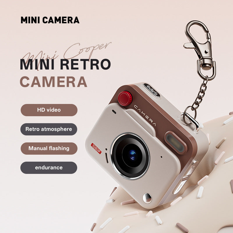 Digital Camera Retro Design: Vintage-inspired aesthetics with modern functionality.