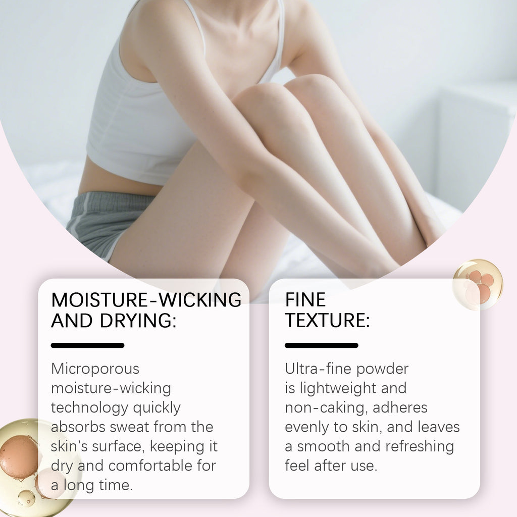 Dry Talcum Powder Large Capacity Talcum Powder Skin Dry Care Family Universal