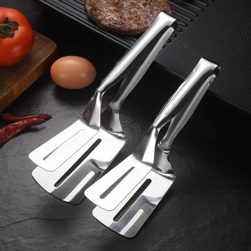 Stainless Steel Tongs Made from 410 stainless steel for durability and corrosion resistance.