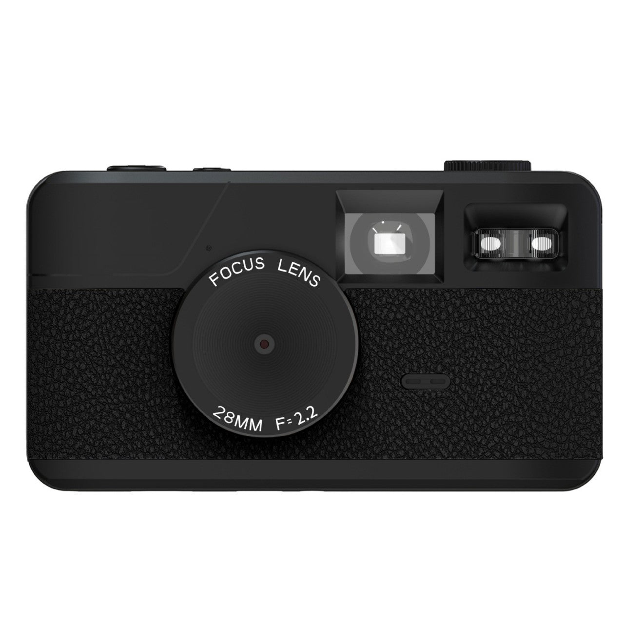 Digital Camera Retro Design: Vintage-style digital camera with classic aesthetics