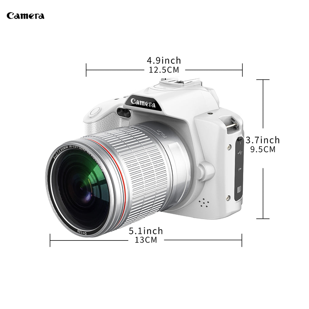 4K HD Resolution: Captures stunning 4K high-definition videos and 64MP photos