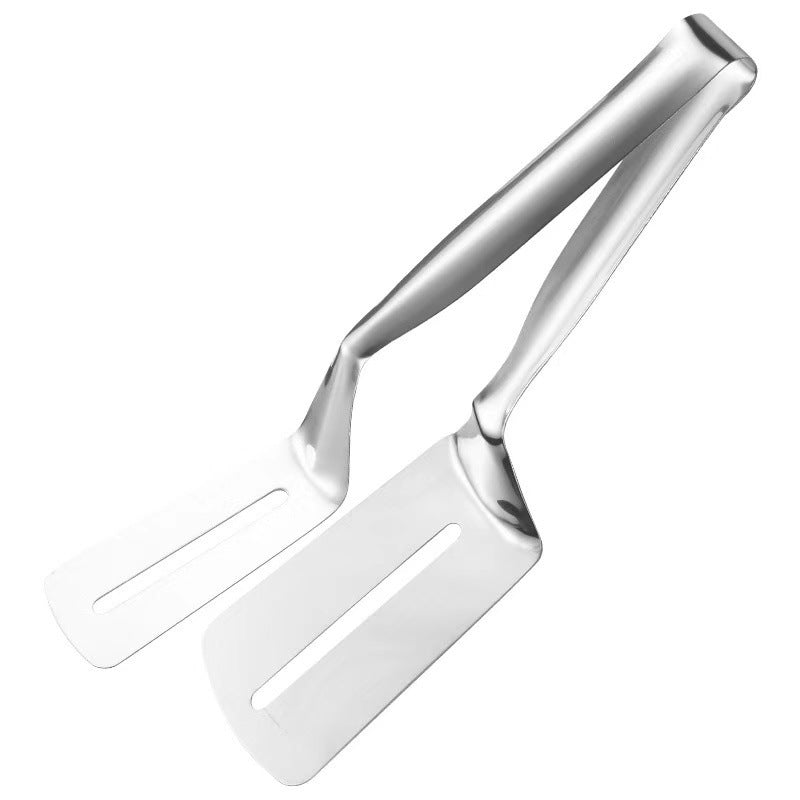Stainless Steel Tongs Made from 410 stainless steel for durability and corrosion resistance.