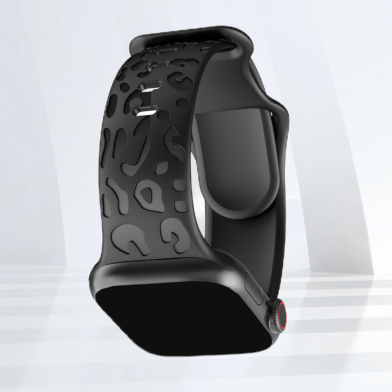 Engraved Apple Watch Band Features personalized engraved patterns for a unique aesthetic.