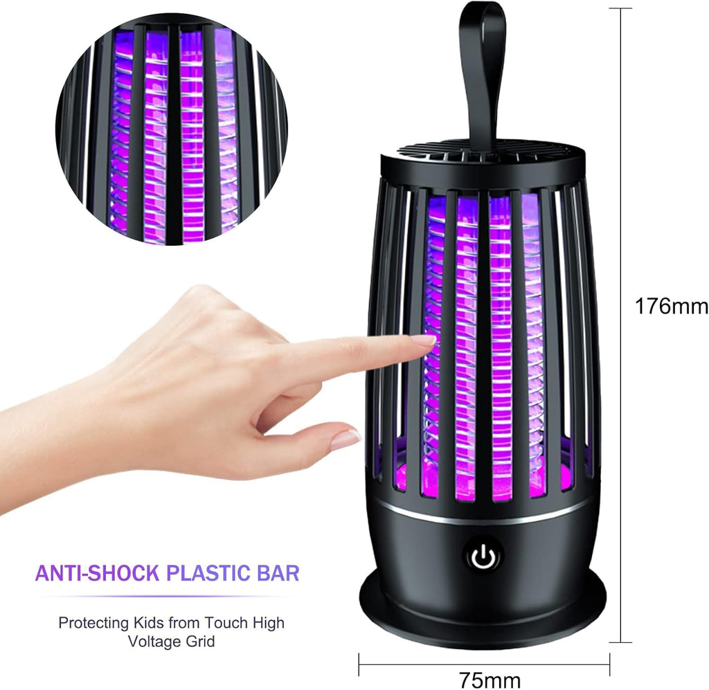 Eco Friendly Electronic LED Mosquito Killer Machine Trap Lamp, Theory Screen Protector Mosquito Killer lamp for House ome, USB Powered Electronic (Bug Zapper Electric Mosquito Lamp)