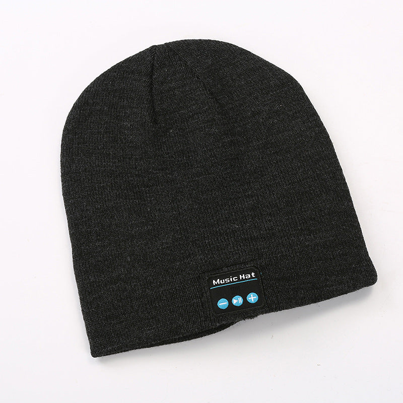 Bluetooth Music Knitted Cap with Stereo Sound