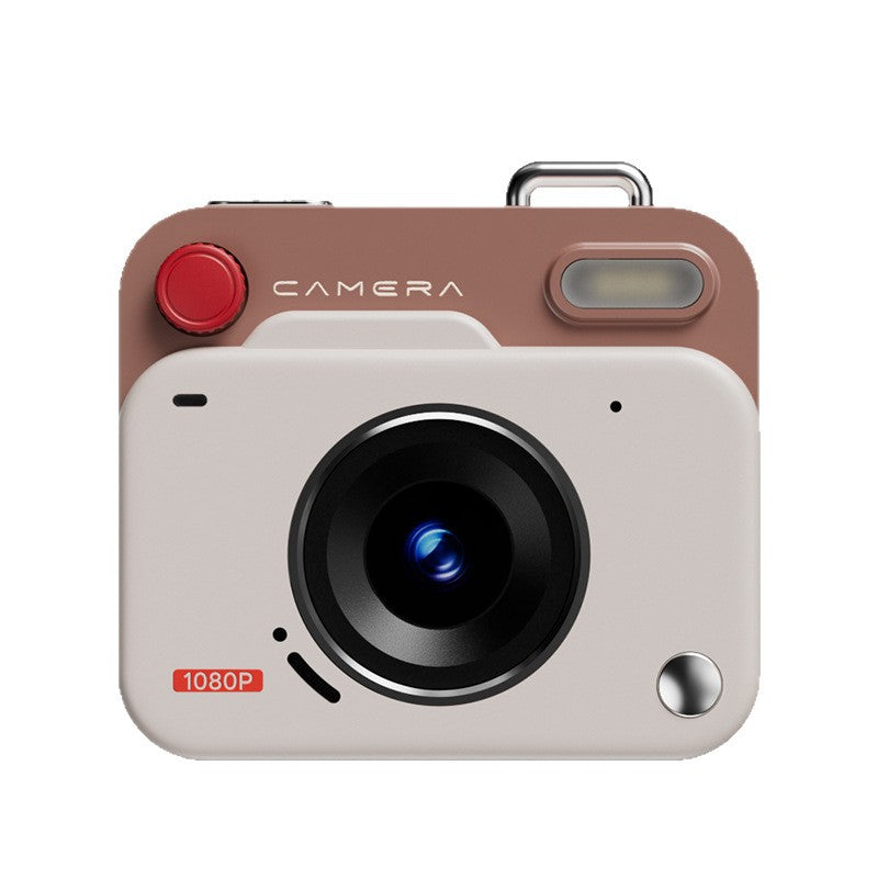 Digital Camera Retro Design: Vintage-inspired aesthetics with modern functionality.