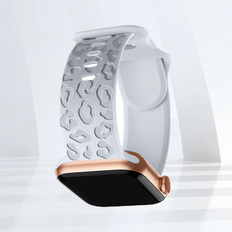 Engraved Apple Watch Band Features personalized engraved patterns for a unique aesthetic.