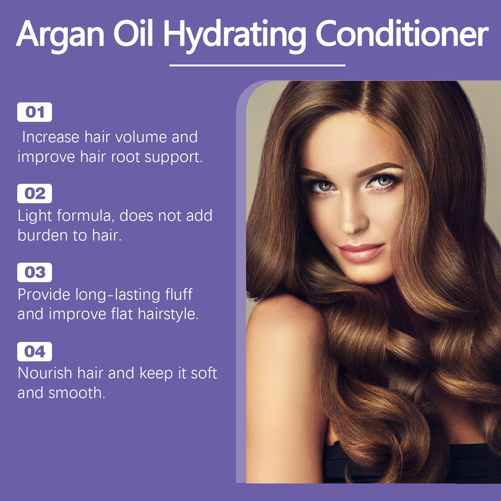 Morocco Nuts Oil Fluffy Plump Hair Conditioner