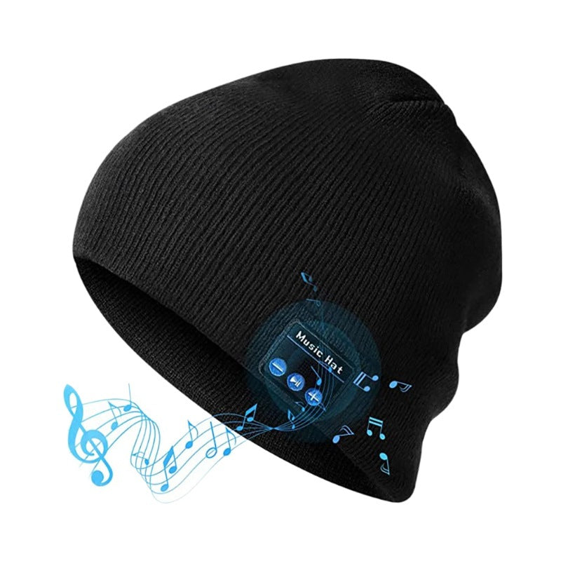 Bluetooth Music Knitted Cap with Stereo Sound