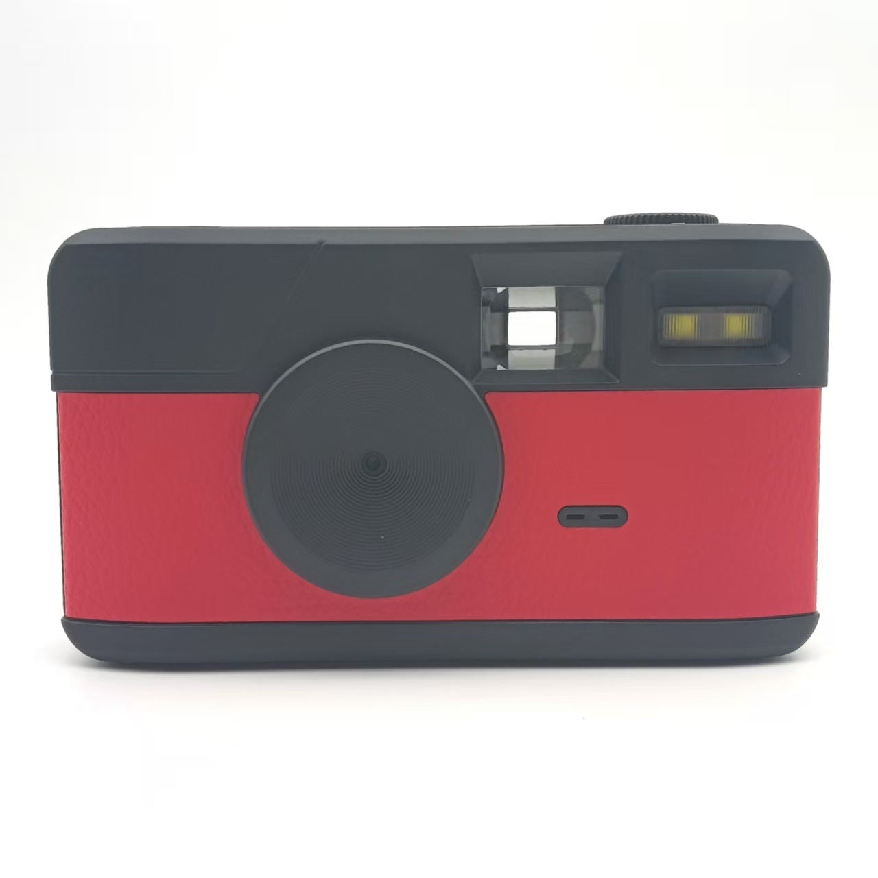 Digital Camera Retro Design: Vintage-style digital camera with classic aesthetics