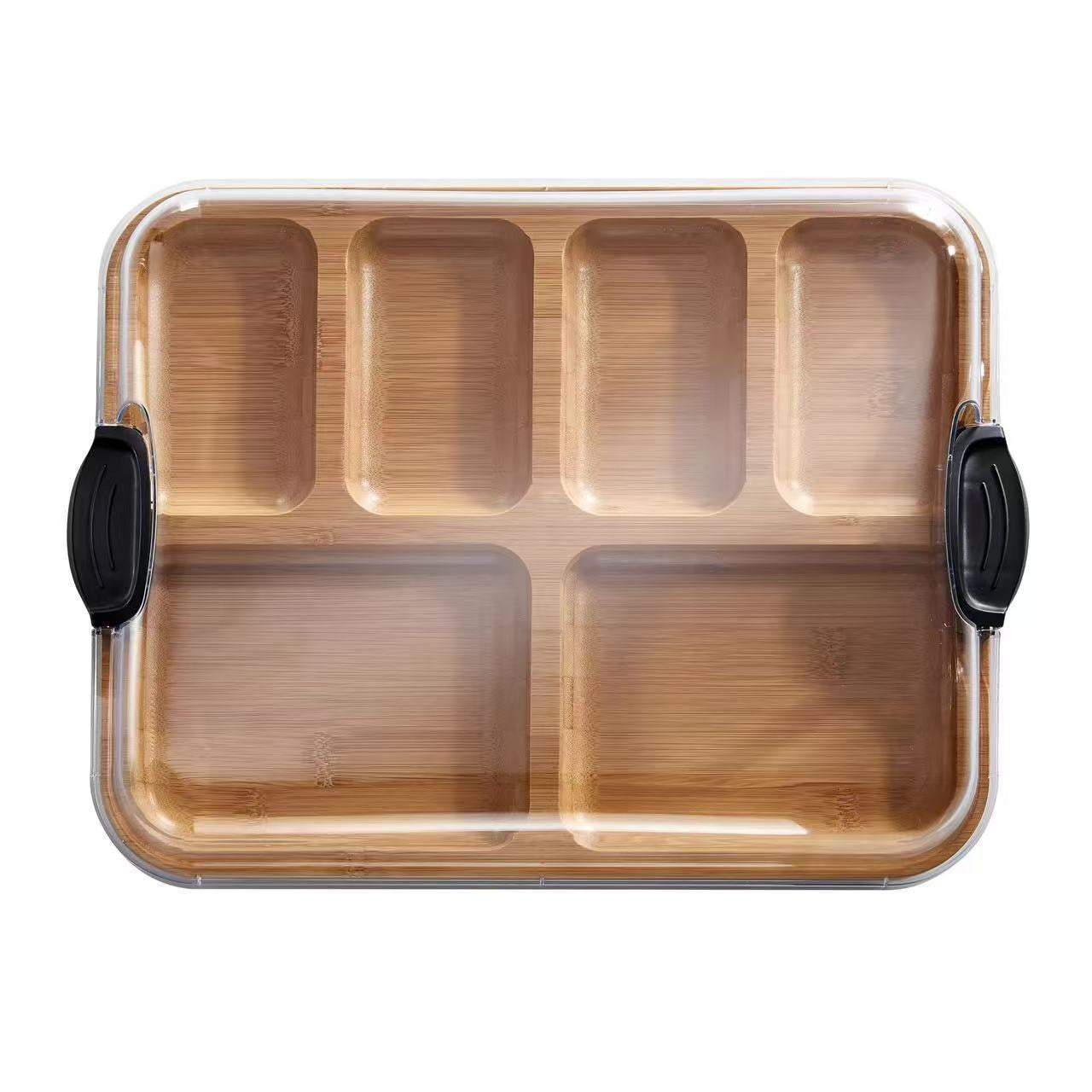 Bamboo Snack Tray Dry Fruit Plate