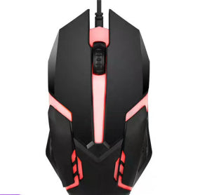 Wired Mouse Computer E-sports Colorful Breathing Light Luminous USB Office Gaming