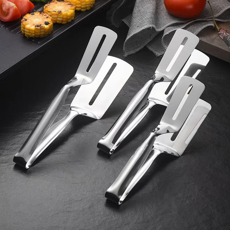 Stainless Steel Tongs Made from 410 stainless steel for durability and corrosion resistance.